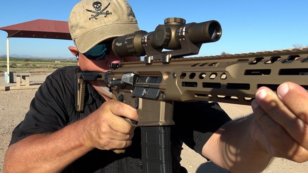 The author found the SIG MCX-SPEAR-LT accurate and reliable during testing. 