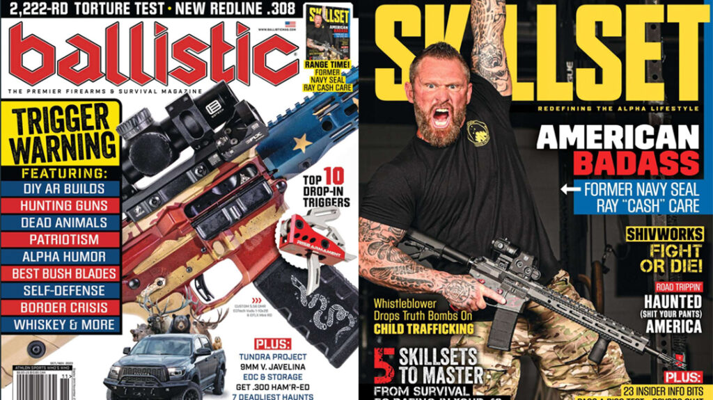 Dual covers for Ballistic and Skillset Oct-Nov 2023.