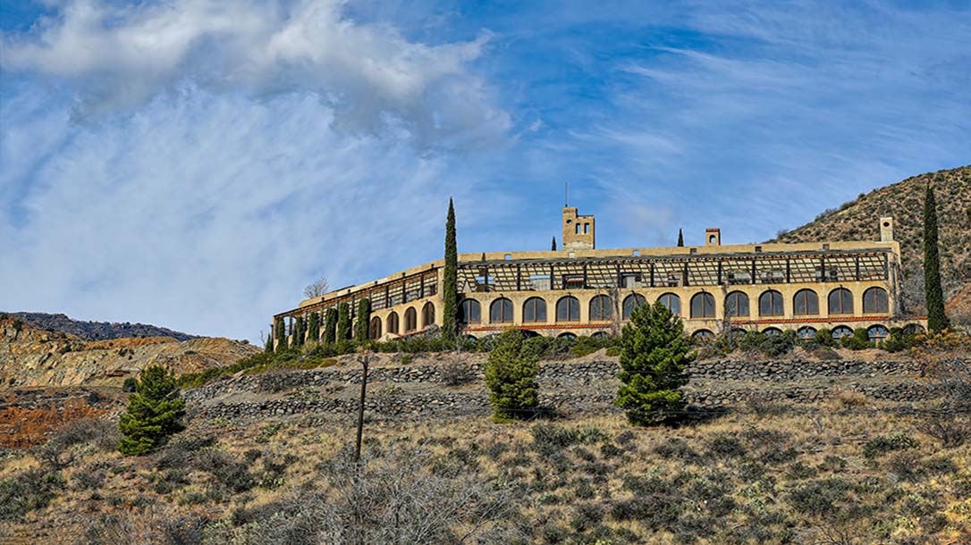 The Historic Grand hotel In Jerome Arizona, is believed to be among one of the top ghost towns in the west.