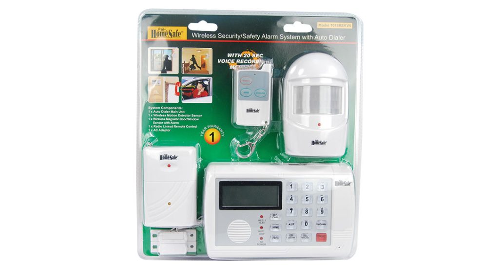 Homesafe Wireless Home Security Alarm System.