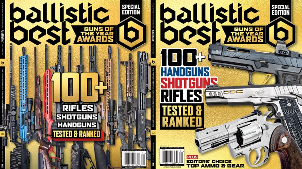 The dual covers for Ballistic's Best 2022.