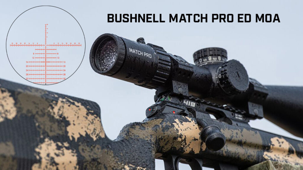 MOA version of the Bushnell Pro ED riflescope.