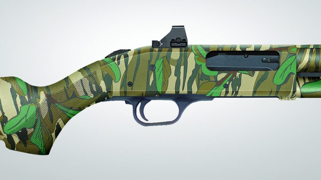 The new optic cut on Mossberg turkey guns follows the Shield RMSc pattern. 