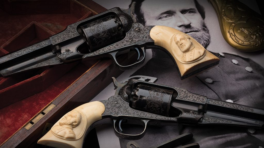 These Civil War guns allegedly belonged to Ulysses S. Grant. 