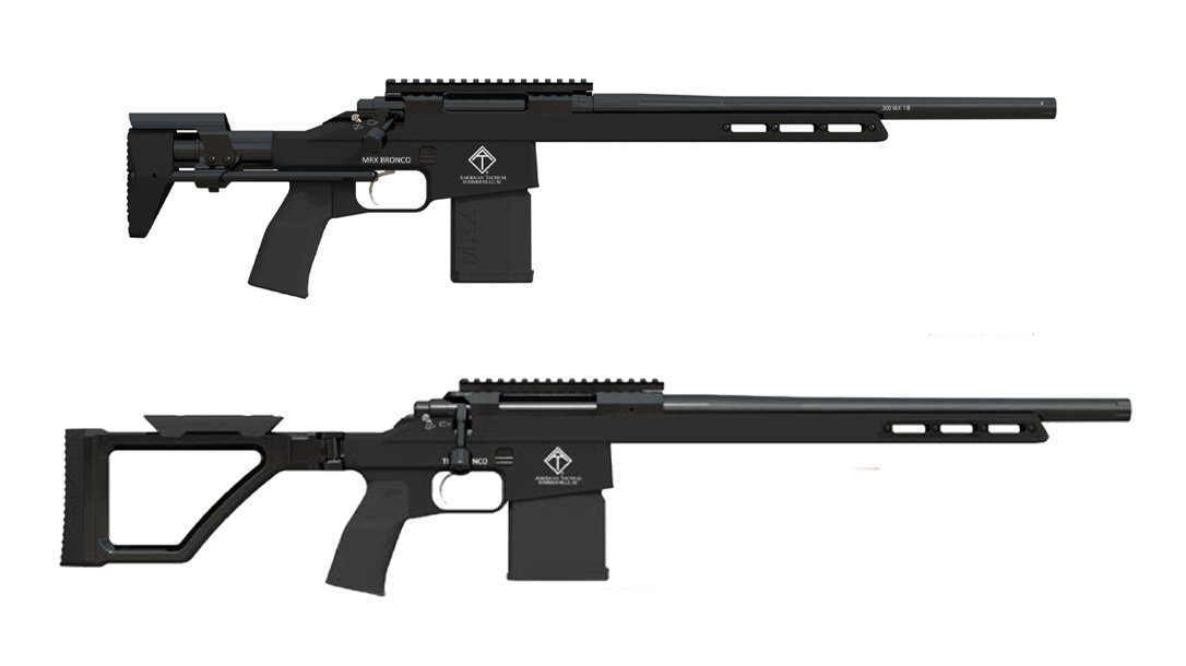 Two new bolt-action rifles from Black Creek Labs, sold at American Tactical.