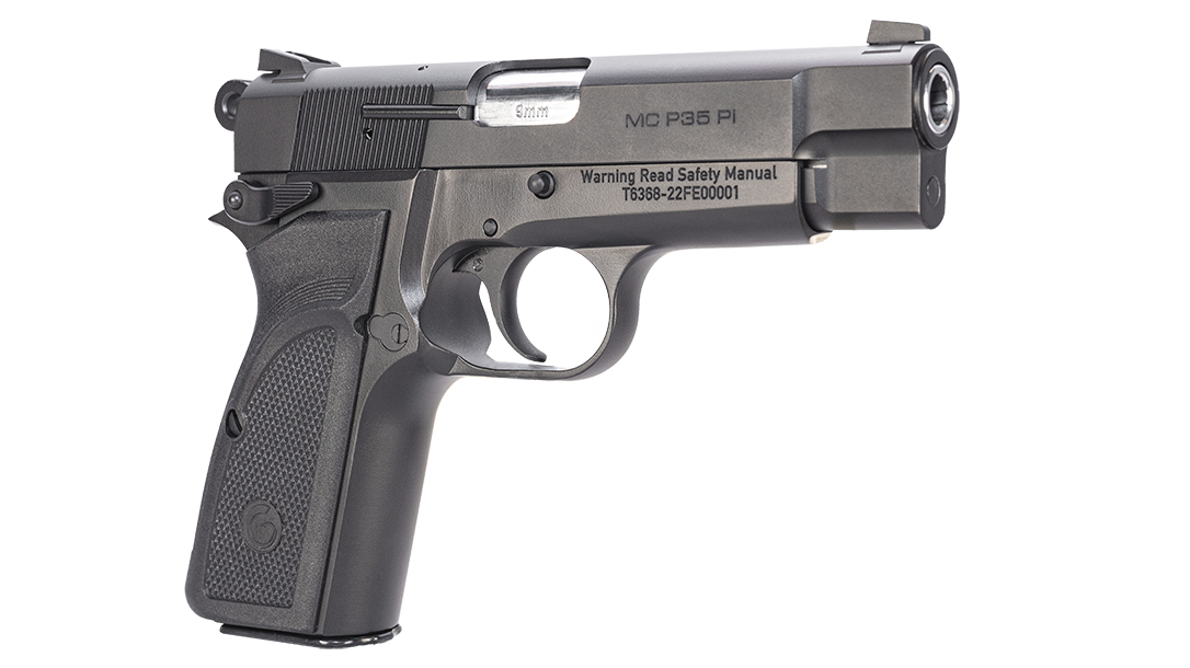 The EAA Girsan MC P35 PI Pistol.
