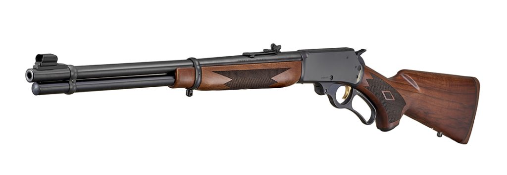 The forend attachment on the Model 336 Classic features the barrel band.