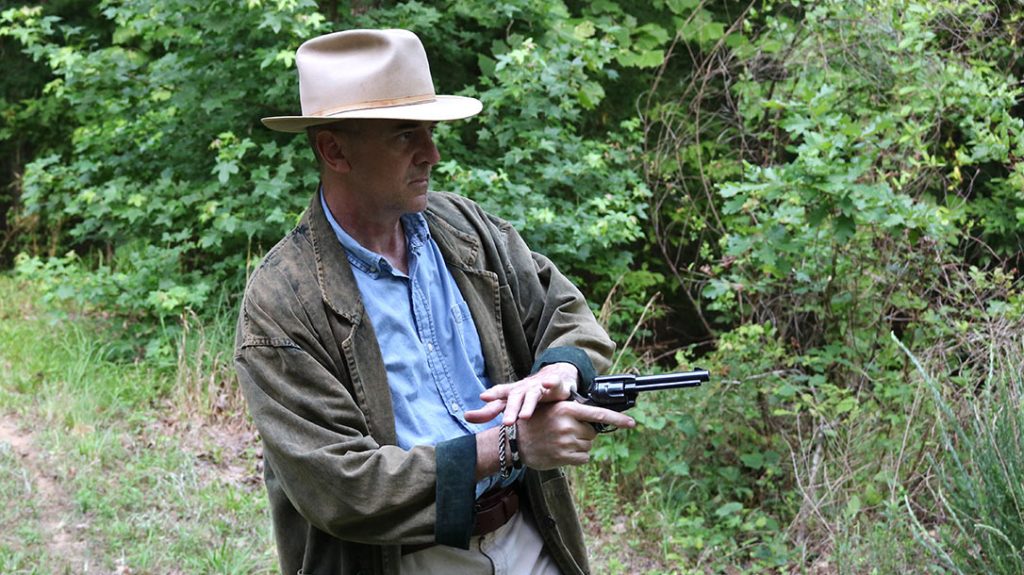 Killing an afternoon at the range in a duster and cowboy hat with the Colt Frontier Scout by your side and a brick of .22 shells handy will reliably cure what ails you.