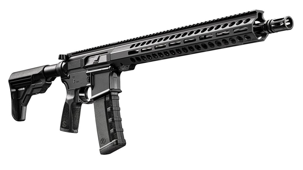The 15 Guardian comes with an A2 style flash hider.