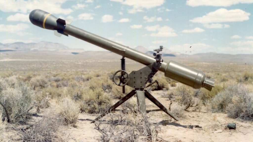 The Davy Crockett Weapons System was often tested in the deserts of the United States.