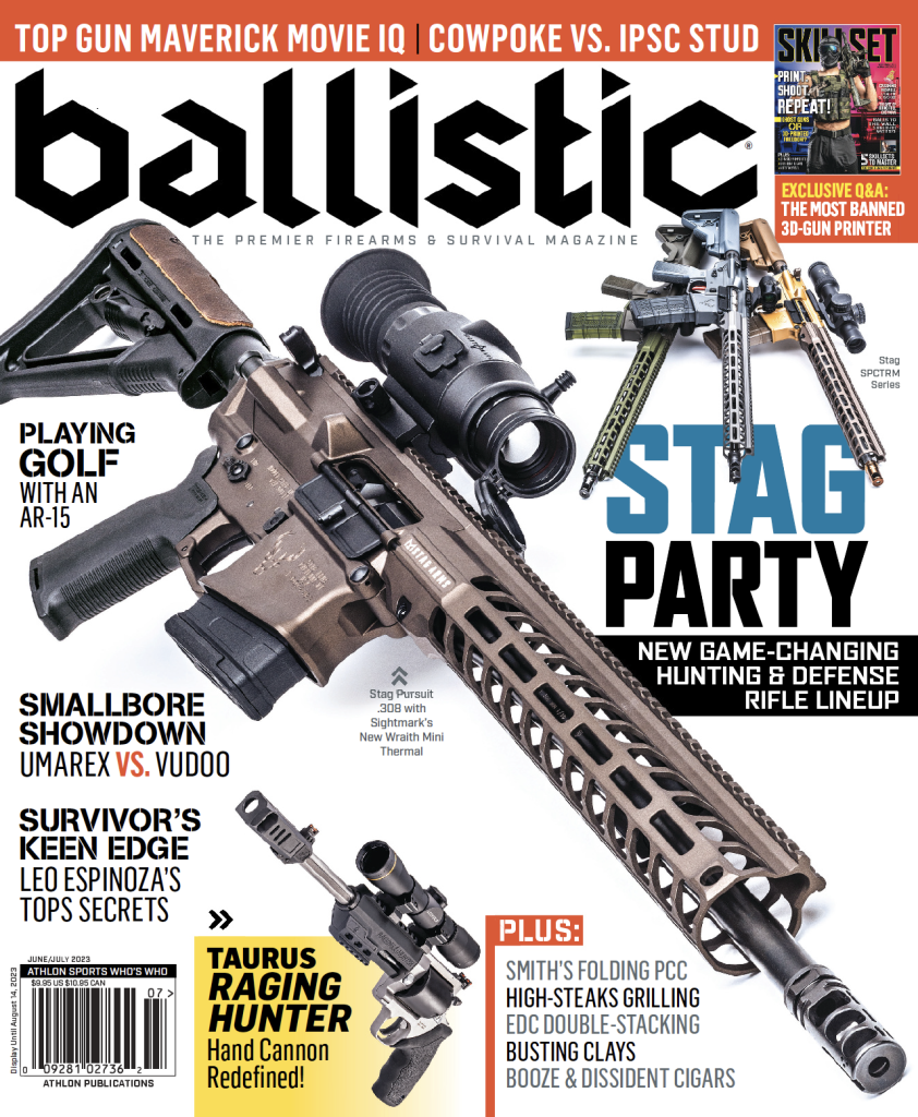 Ballistic rifle cover, June-July 2023