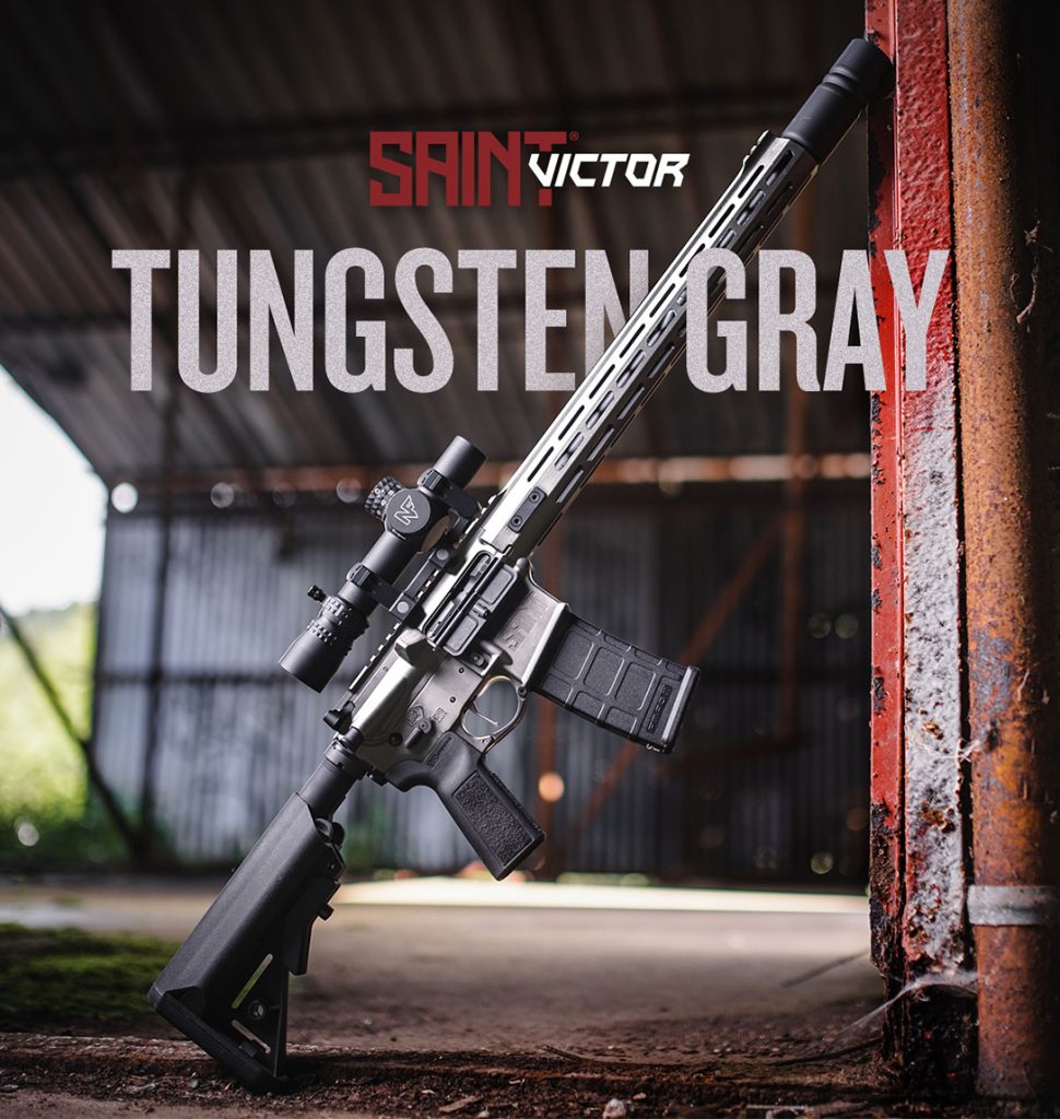 Springfield Armory SAINT Victor 5.56 in Tungsten Grey finish. 