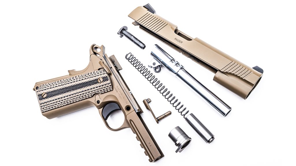 Exploded view of Tisas 1911 Raider