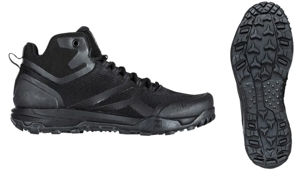 5.11 A/T Mid Boot in black.