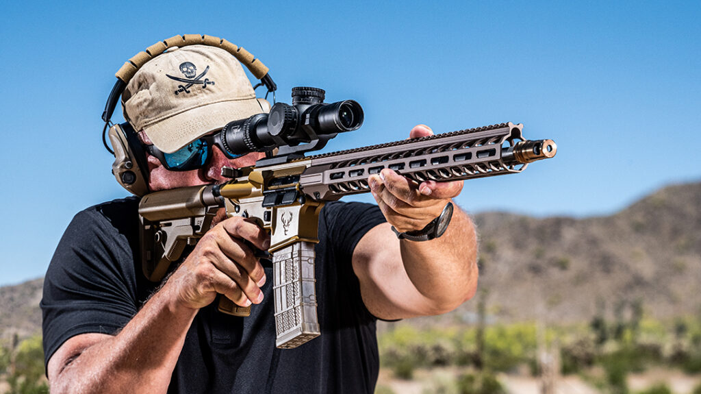 The author found the Stag Arms SPCTRM extremely fast during range testing. 