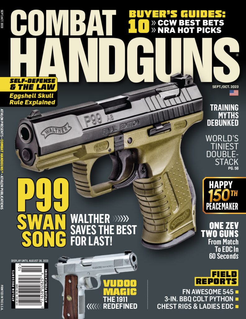 Keep and Bear Guns History in the Sept/Oct 2023 Issue of Combat Handguns.