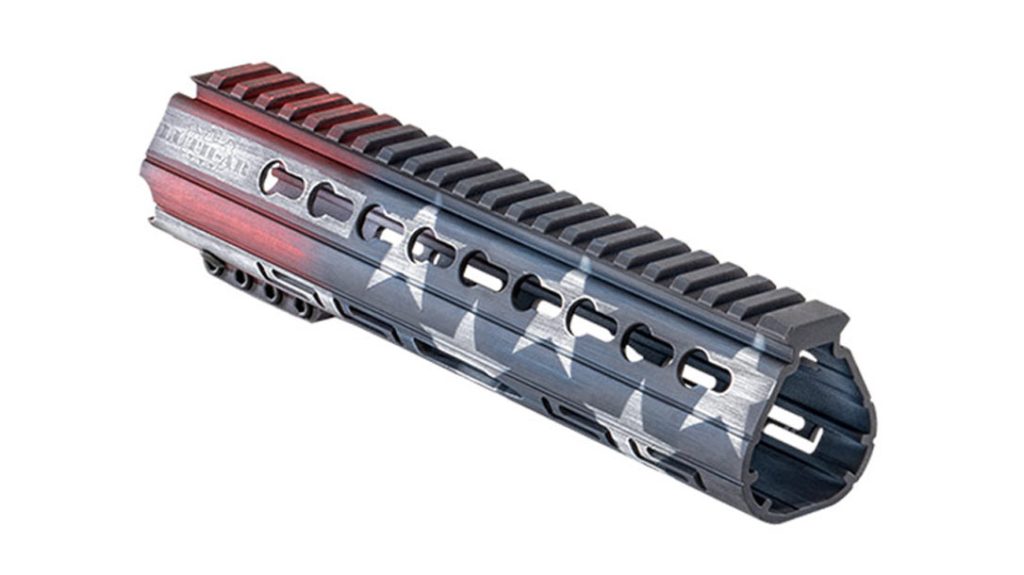 The Luth-AR Stars and Stripes Carbine Furniture Kit.