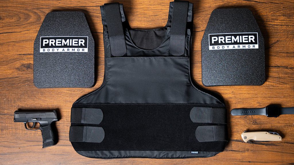 The Premier Body Armor Nexus Hybrid Concealment Vest Bundle.