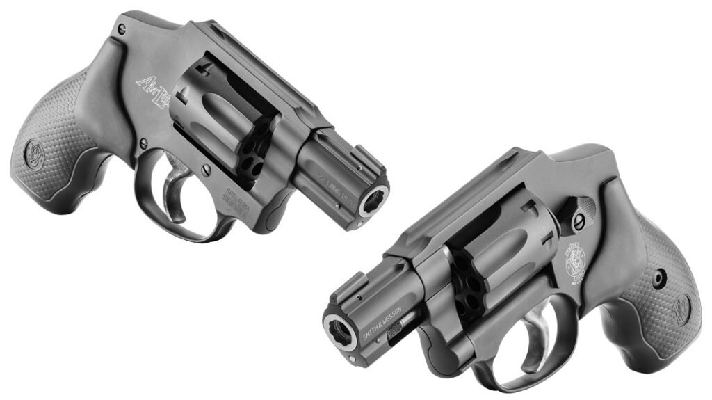 Smith & Wesson 43 C AirLite, in .22 pistols for self defense story.