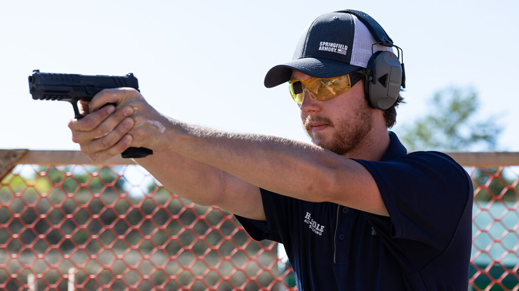 Springfield Armory sponsors Hillsdale College Action Shooting Team.