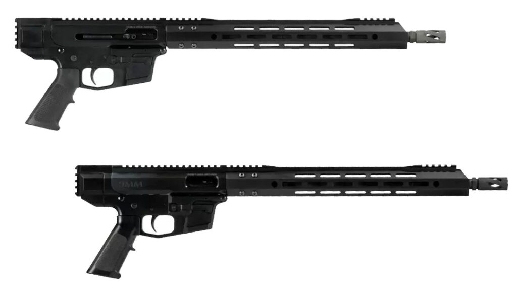The Bear Creek Arsenal BC-9 Bufferless Pistol Caliber Carbines.