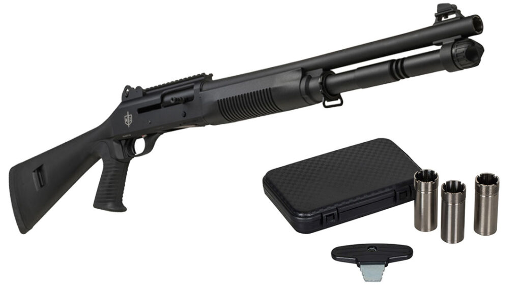 The Military Armament Corporation MAC 1014 Semi-Auto Shotgun.