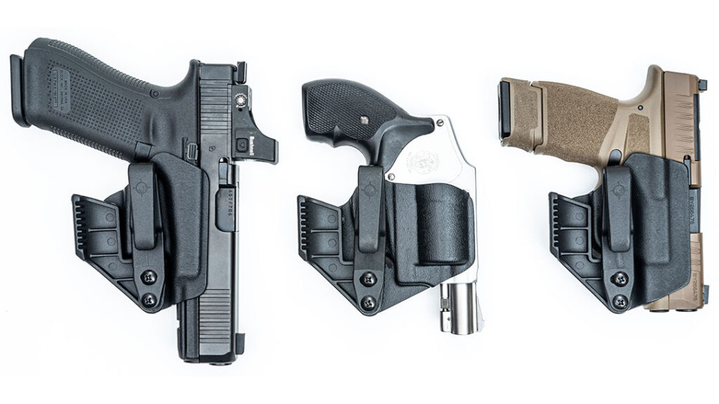 Mission First Tactical minimalist holsters.