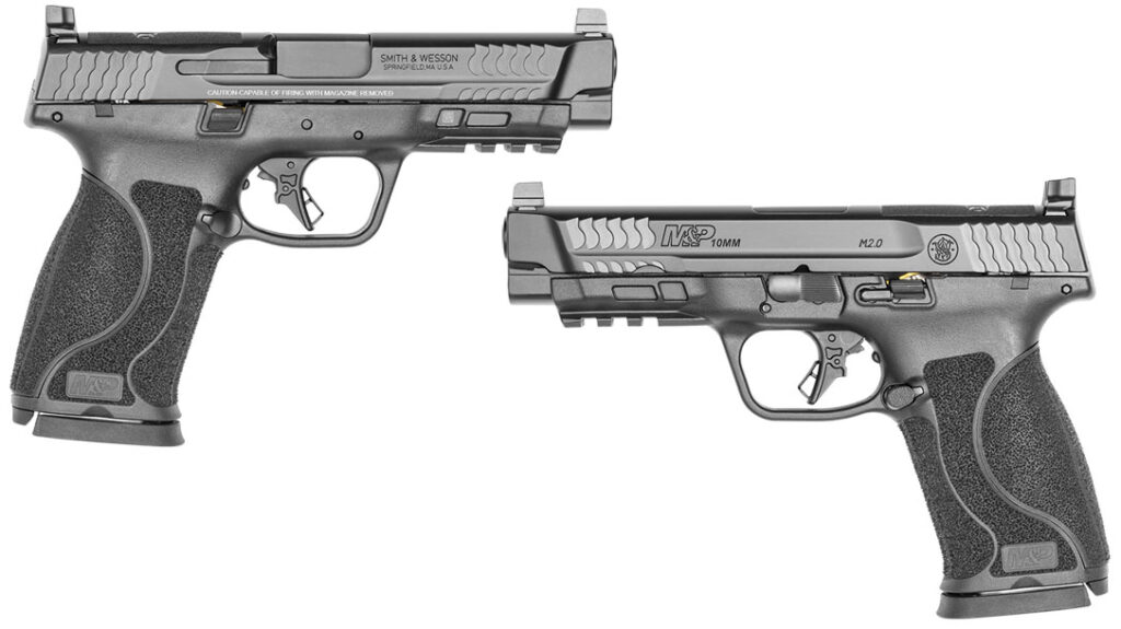 The Smith & Wesson M&P9 M2.0 10mm.