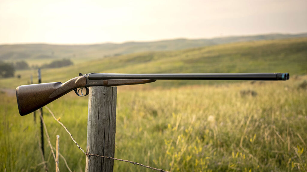 The Weatherby Orion SxS Side-by-Side Shotgun.