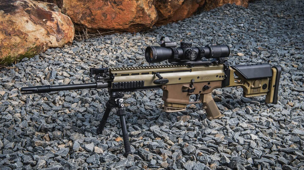 Limited edition FN SCAR 17S DMR in 6.5 CM. 