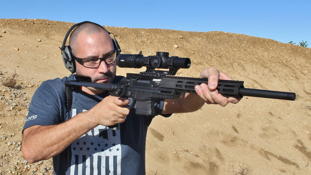C-gripping a bolt-action rifle might be wrong, but on the CZ 600 Trail, it feels so right.