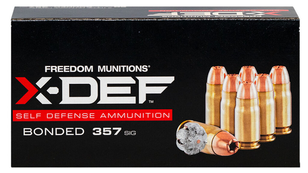 X-DEF Line from Freedom Munitions Expands with the Addition of .357 Sig.