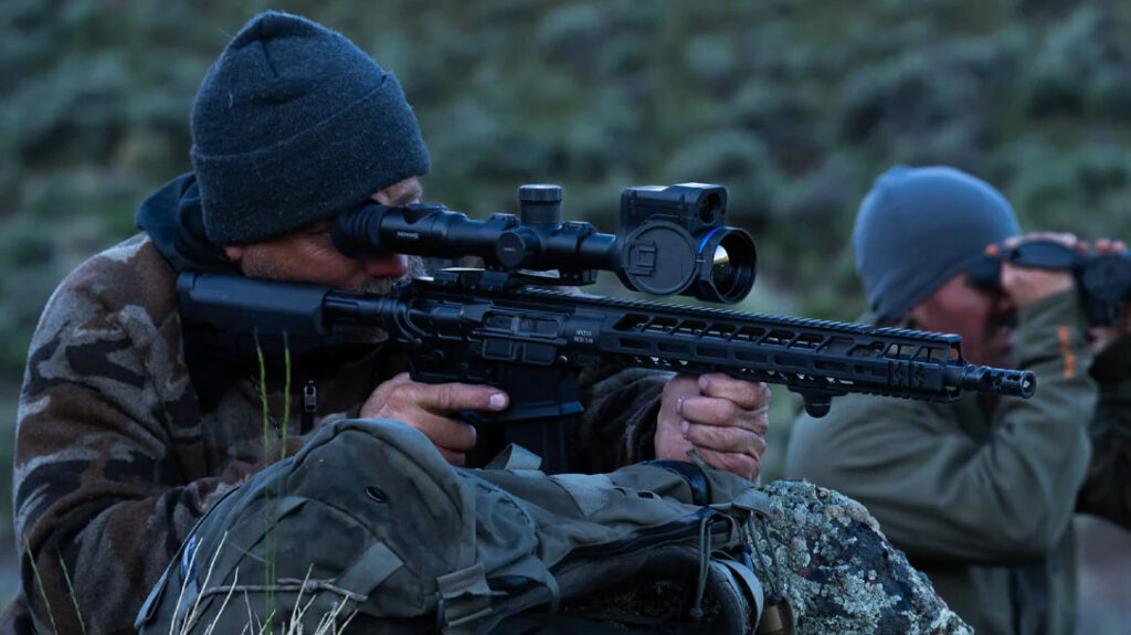 The Pulsar Thermion 2 LRF XL50 RifleScope.