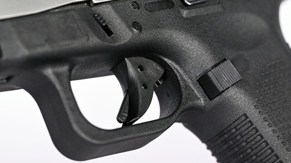 Similar to a Glock, the Lone Wolf trigger has a blade safety.