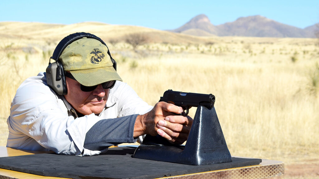 Shooting the Auto-Ordnance M1911A1. 
