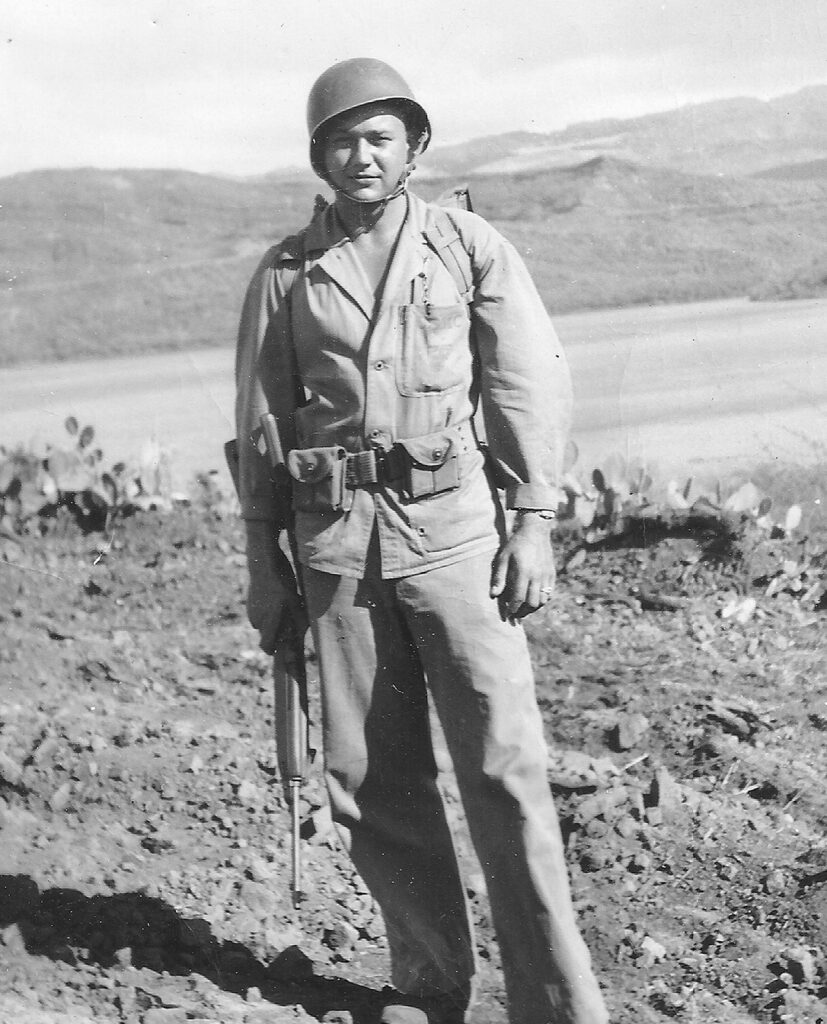 Moose Detty in Hawaii during WW2. 