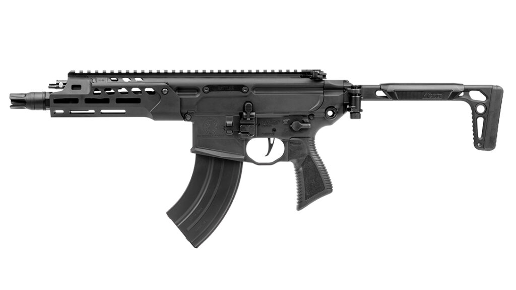 Two different barrel lengths and three calibers are available in the SIG MCX-Rattler LT. 