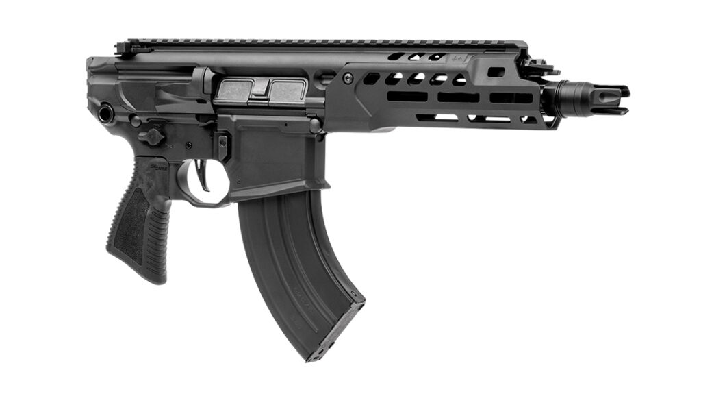The modular Rattler LT can accommodate multiple SIG parts. 