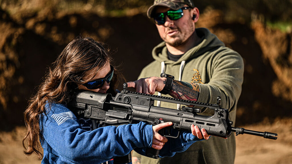 It is helpful to new shooters to guide them through the learning process.