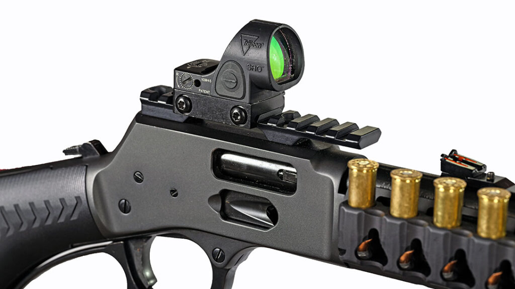 Picatinny rails on a lever gun make mounting optics easy. Fortunately, Ranger Point Precision has options for most lever guns like the Henry X.