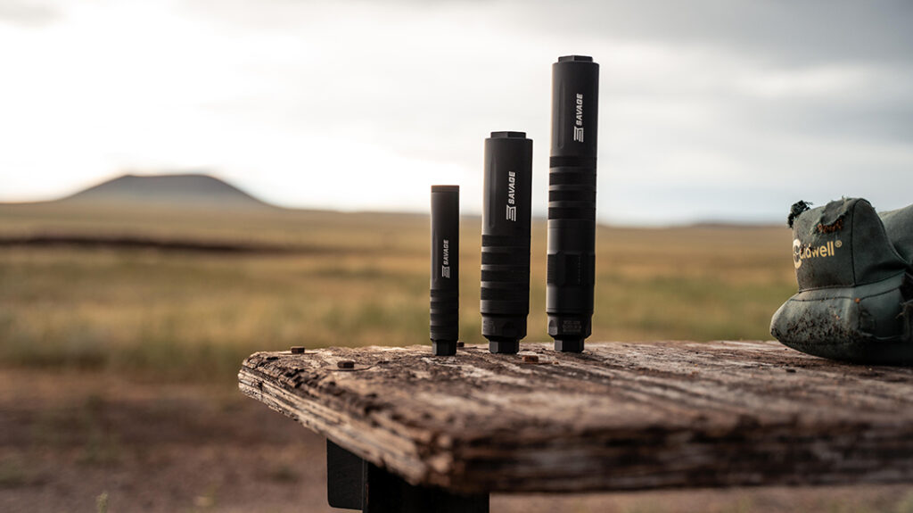 Savage Arms AccuCan line of suppressors.