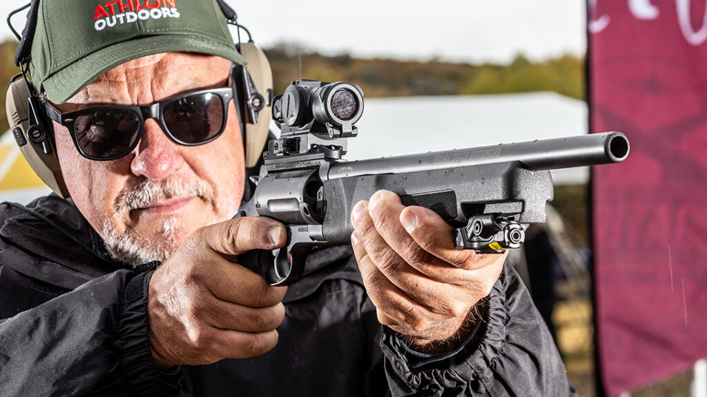 The Taurus Judge Home Defender proved easy to shoot. 