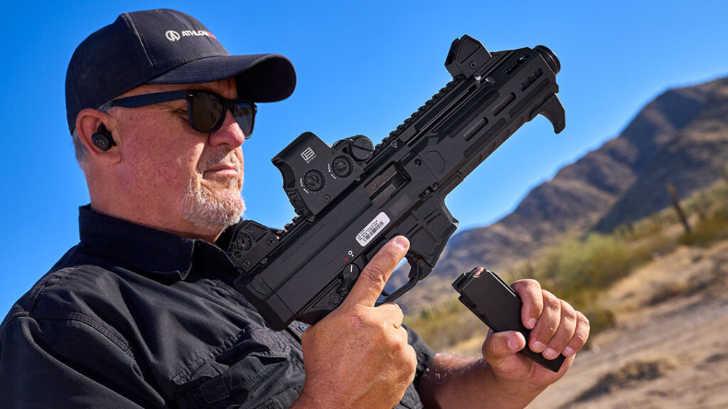 The new CZ Scorpion 3+ Micro performed quite well in close-quarter drills.
