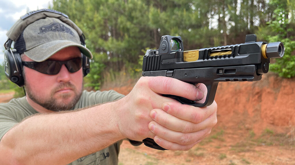The Ed Brown Fueled MP-F4 is a completely rebuilt M&P that lives up to the custom shop’s heritage.
