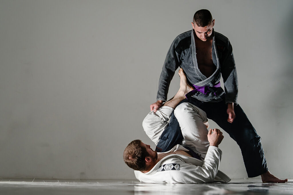 Jiu-Jitsu builds defensive skills. 