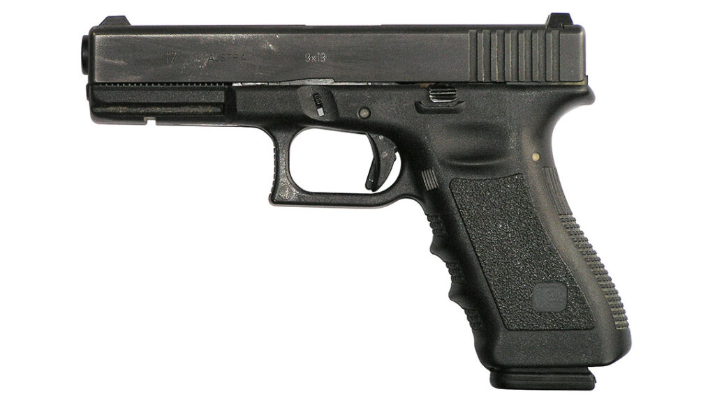 9mm Handgun.