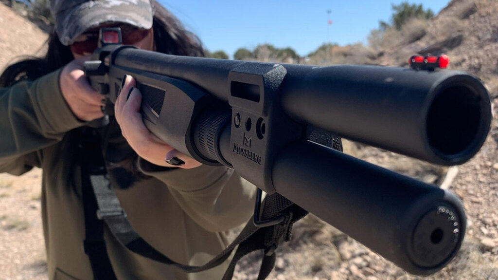 The author has made the Mossberg 940 Pro Tactical part of her home defense plan.