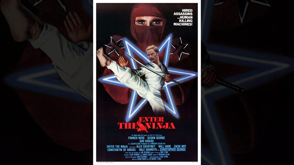 Franco Nero Poster, Enter The Ninja (1981).
