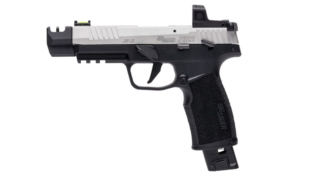 SIG P322-COMP chambered in .22 LR. 