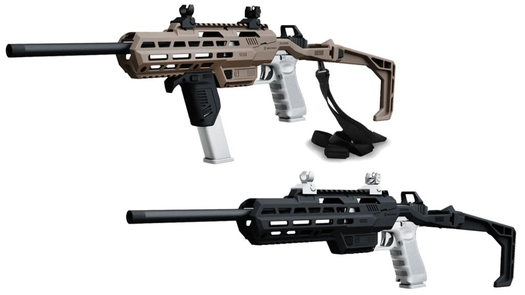 Recover Tactical 20/20TFA Pistol Caliber Carbine Stabilizer Kit for Glock.